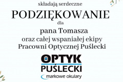podziękowanie